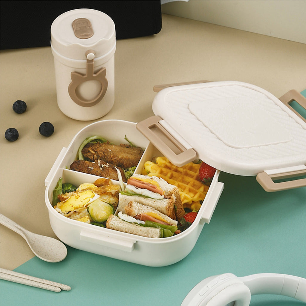 Portable Compartmentalized Bento Box
