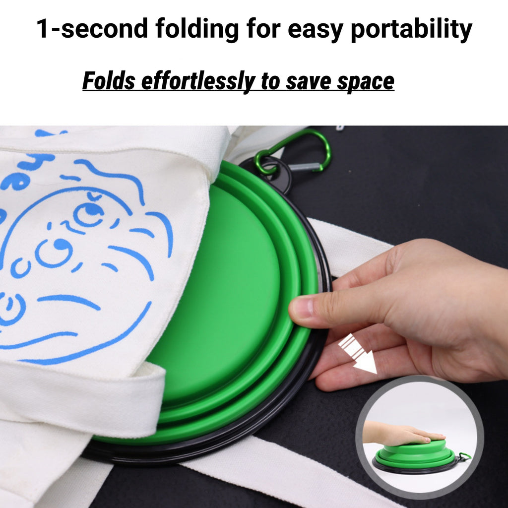 Silicone Collapsible Pet Bowl