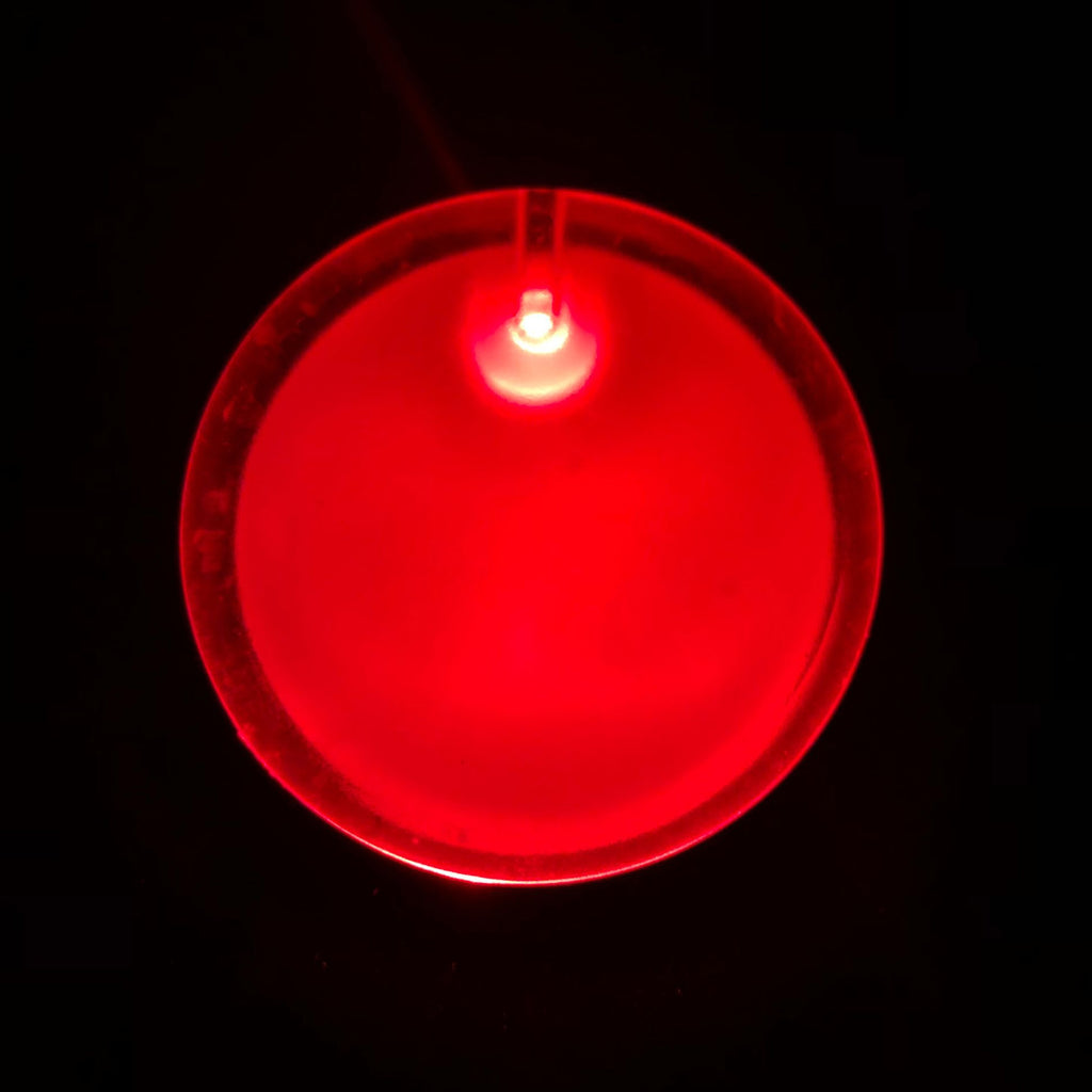 Acrylic Led Light-Up Badge Safety Pin Label For Party