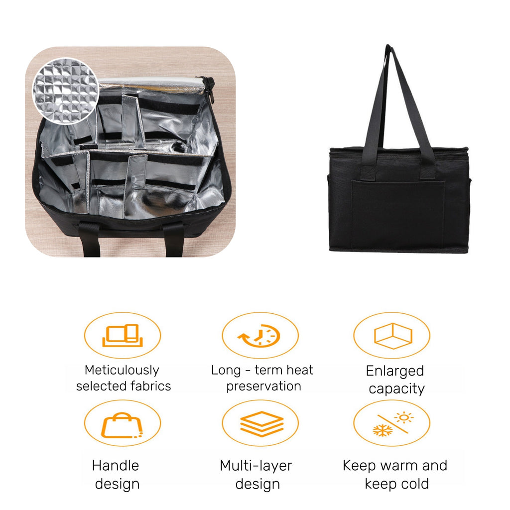 Large-capacity Oxford Cloth Fresh-Keeping And Heat-Insulating Bag
