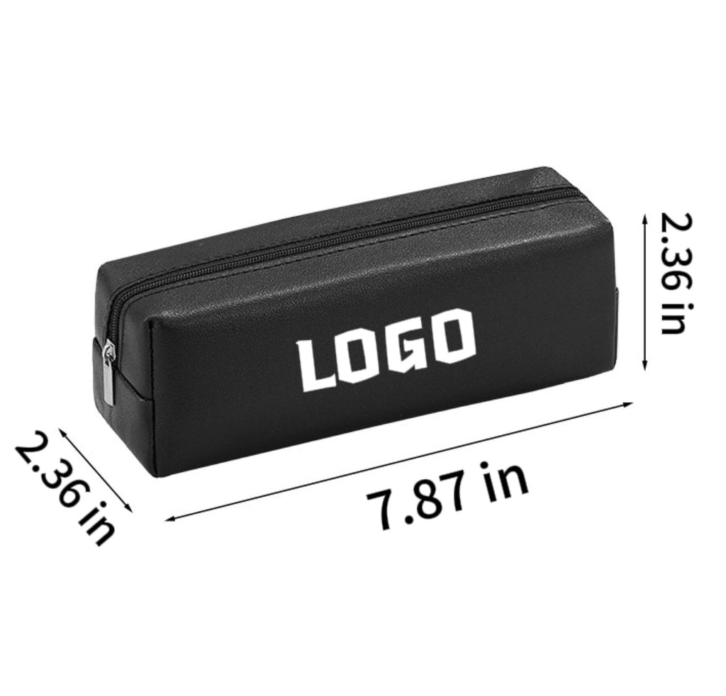 PU Leather Large-capacity Pen Case