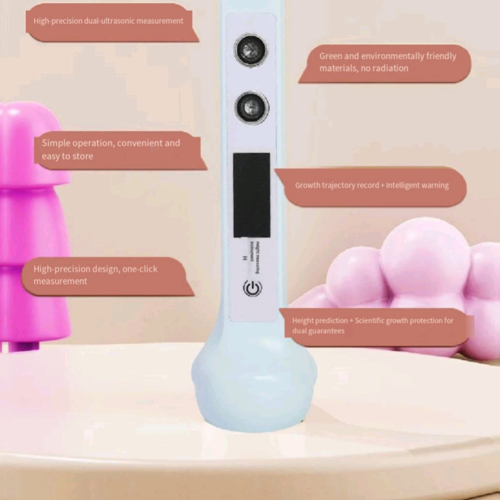 Rechargeable Ultrasonic Height Measure With HD Display