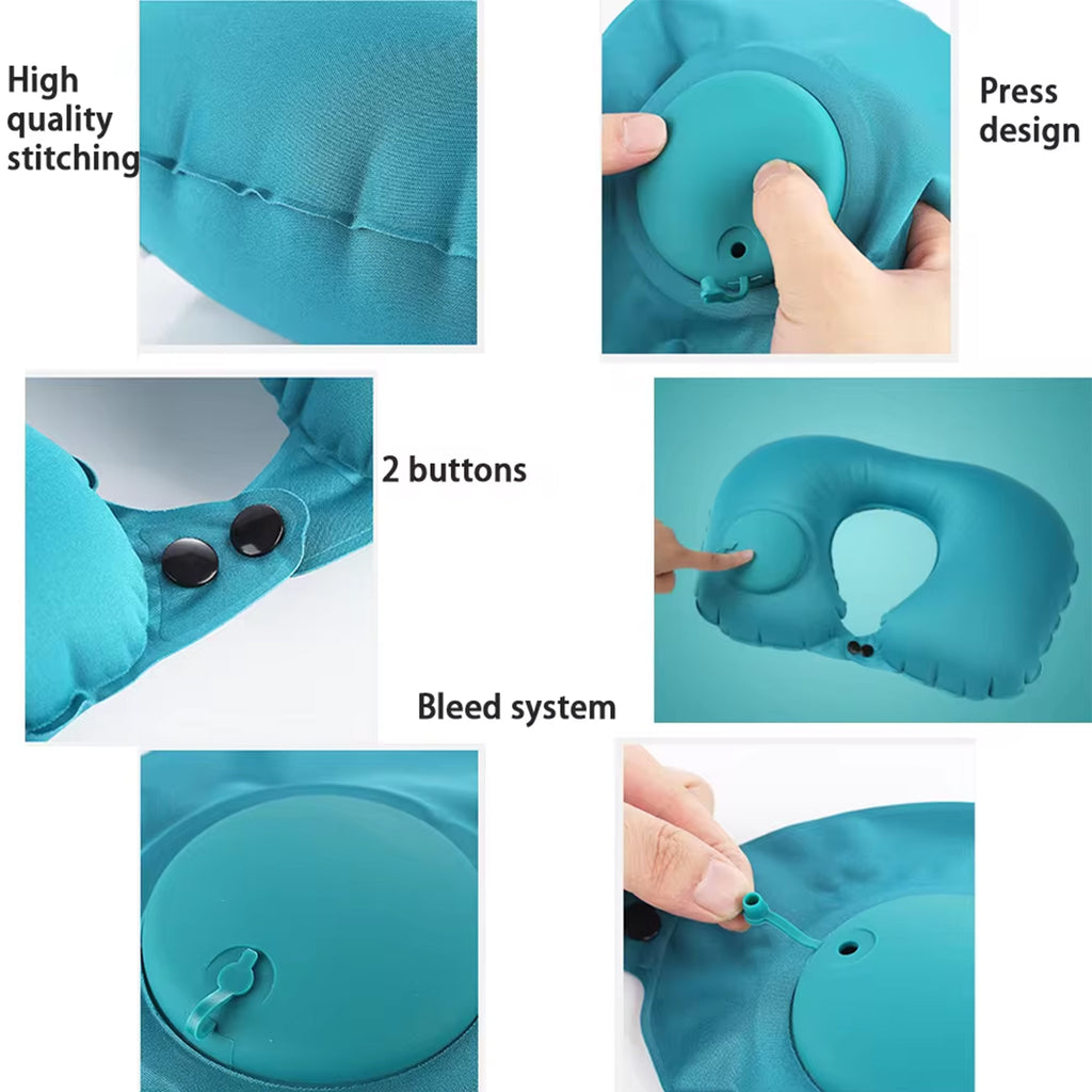 Milk Silk Press Automatic Inflatable Pillow