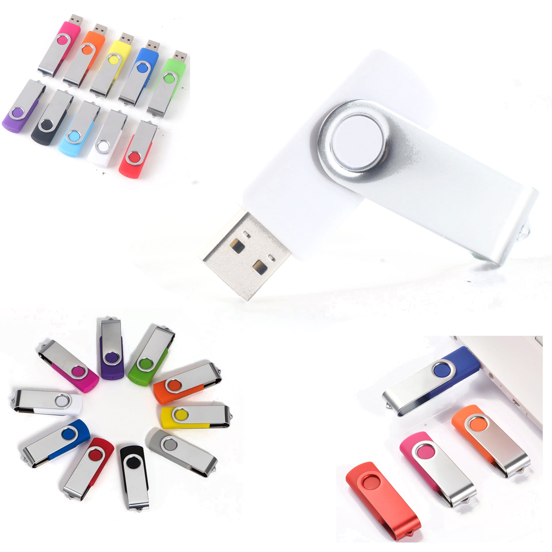 USB Engraved Rotating Gift