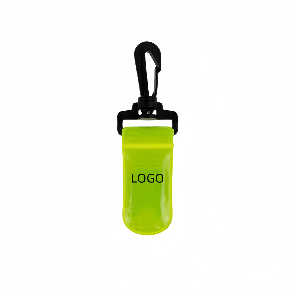 LED Glowing Reflective Backpack Pendants