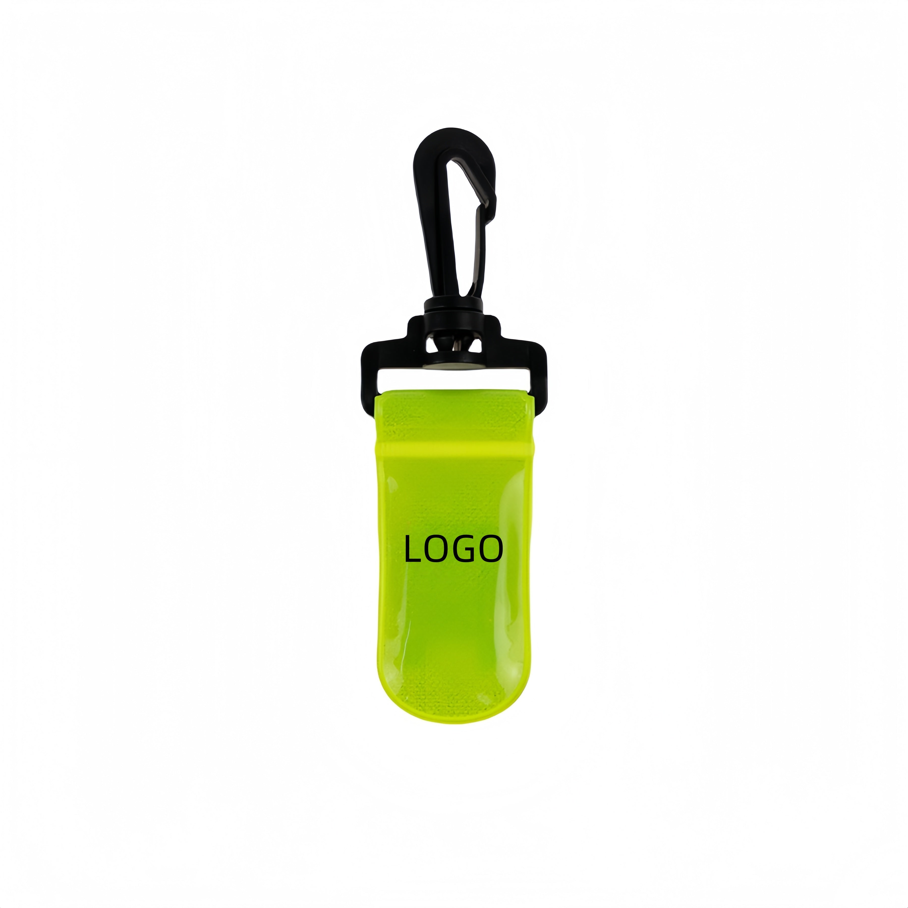 LED Glowing Reflective Backpack Pendants
