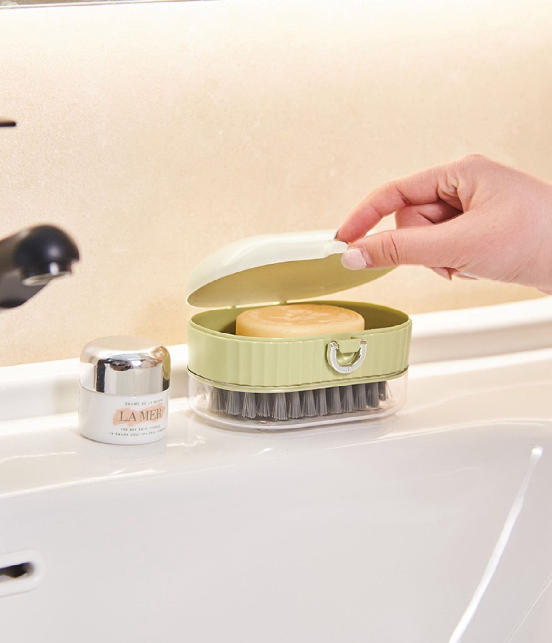 Soap Box Laundry Brush