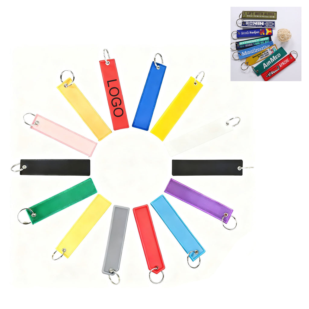 Embroidery Keychain Key Ring Accessories