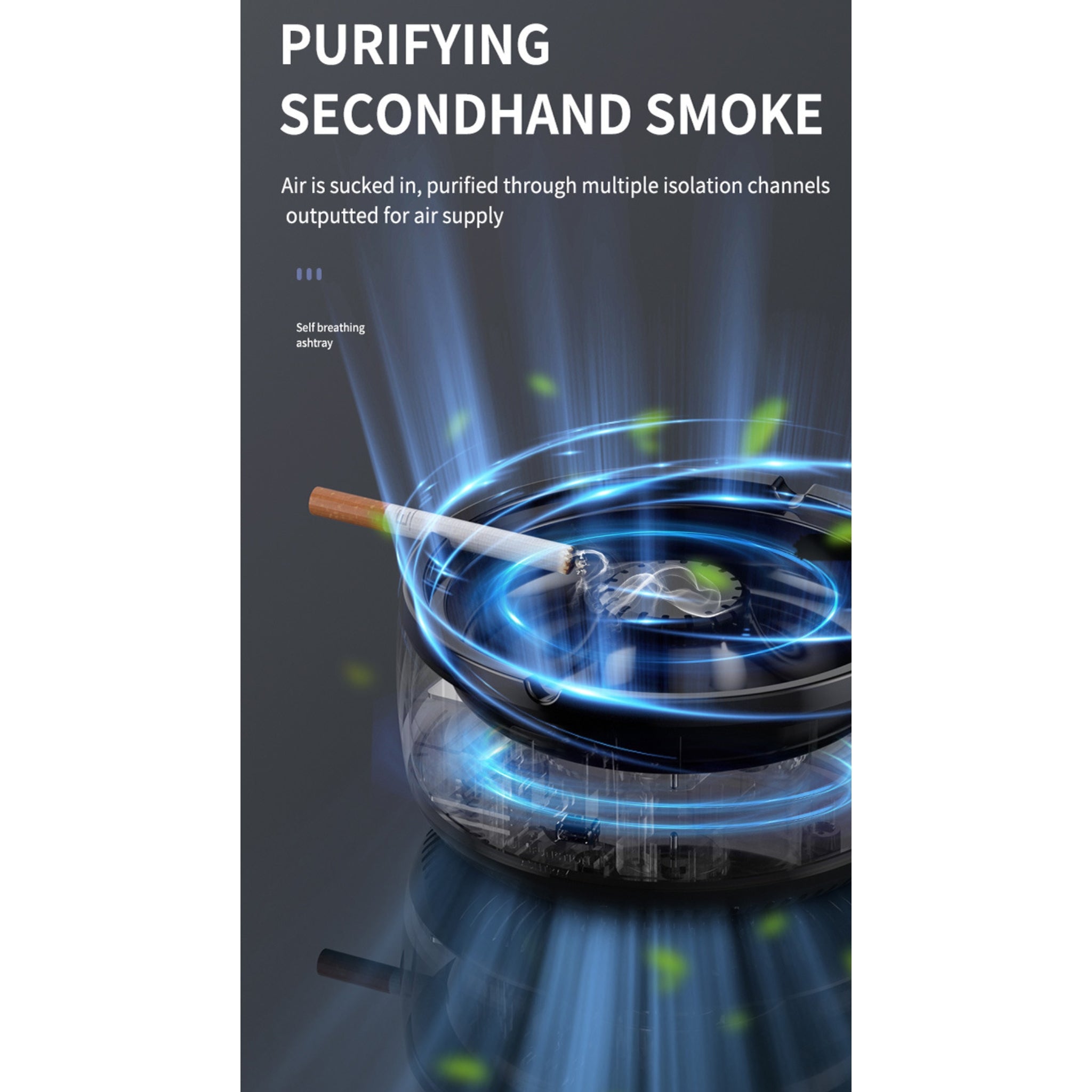 Air Purifier Filter Ashtray