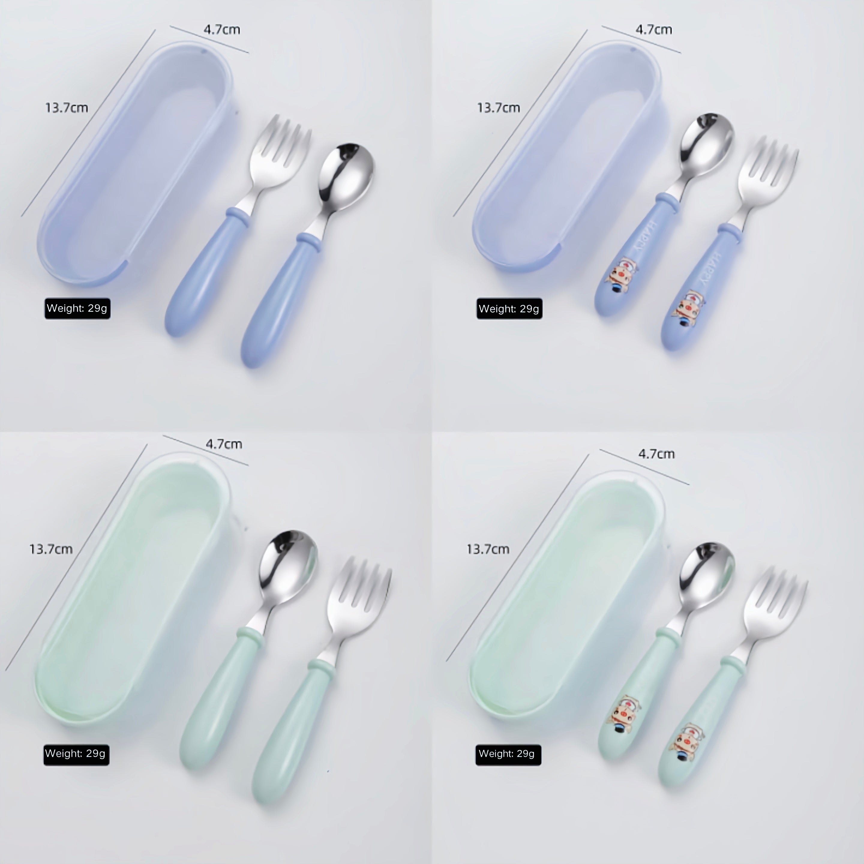 304 Stainless Steel Kids Tableware