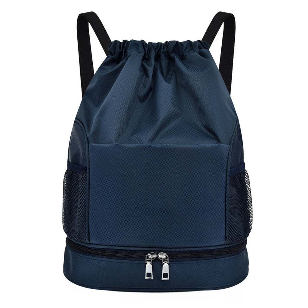 Drawstring Water Resistant Backpack Bag