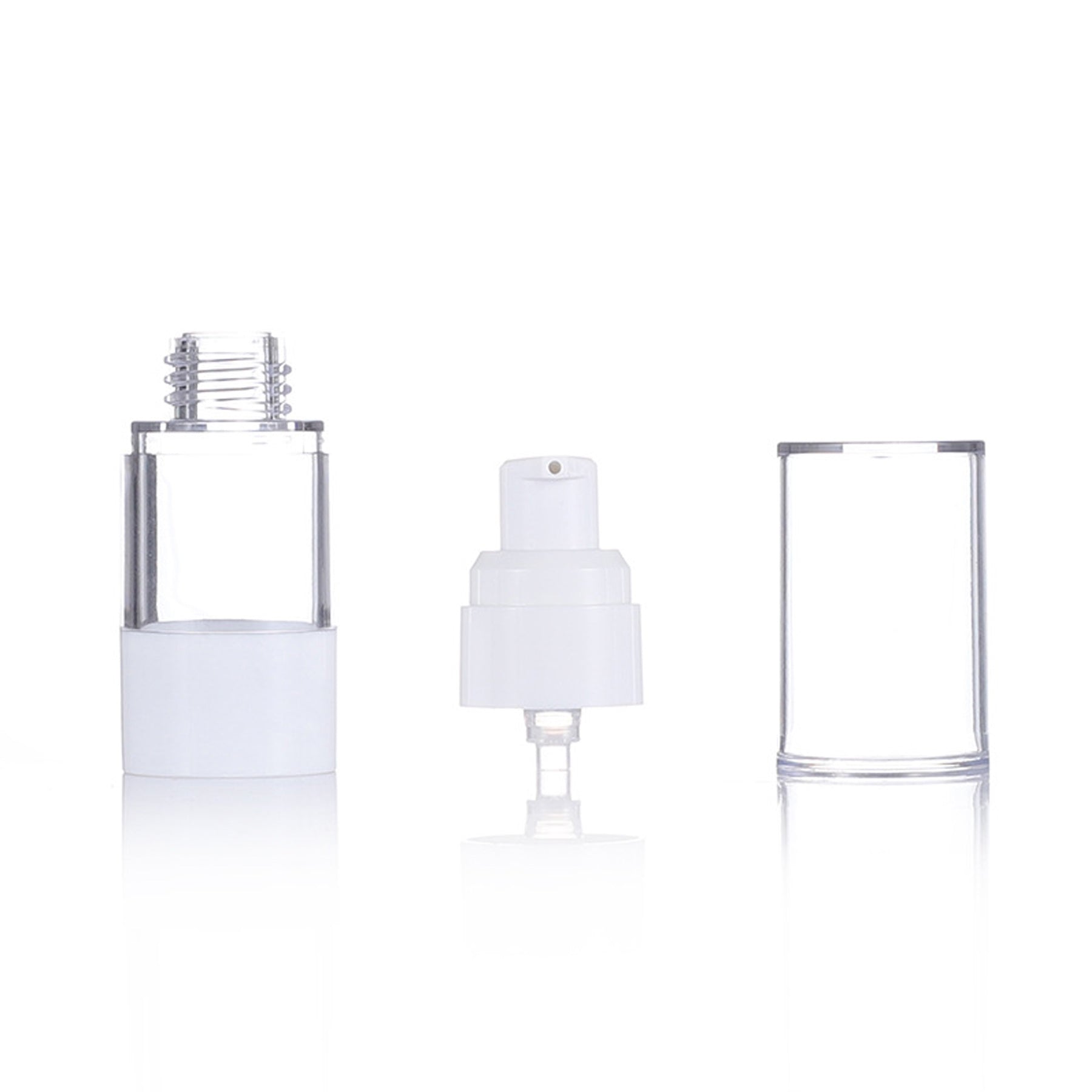 1oz Refillable Airless Pump Bottle