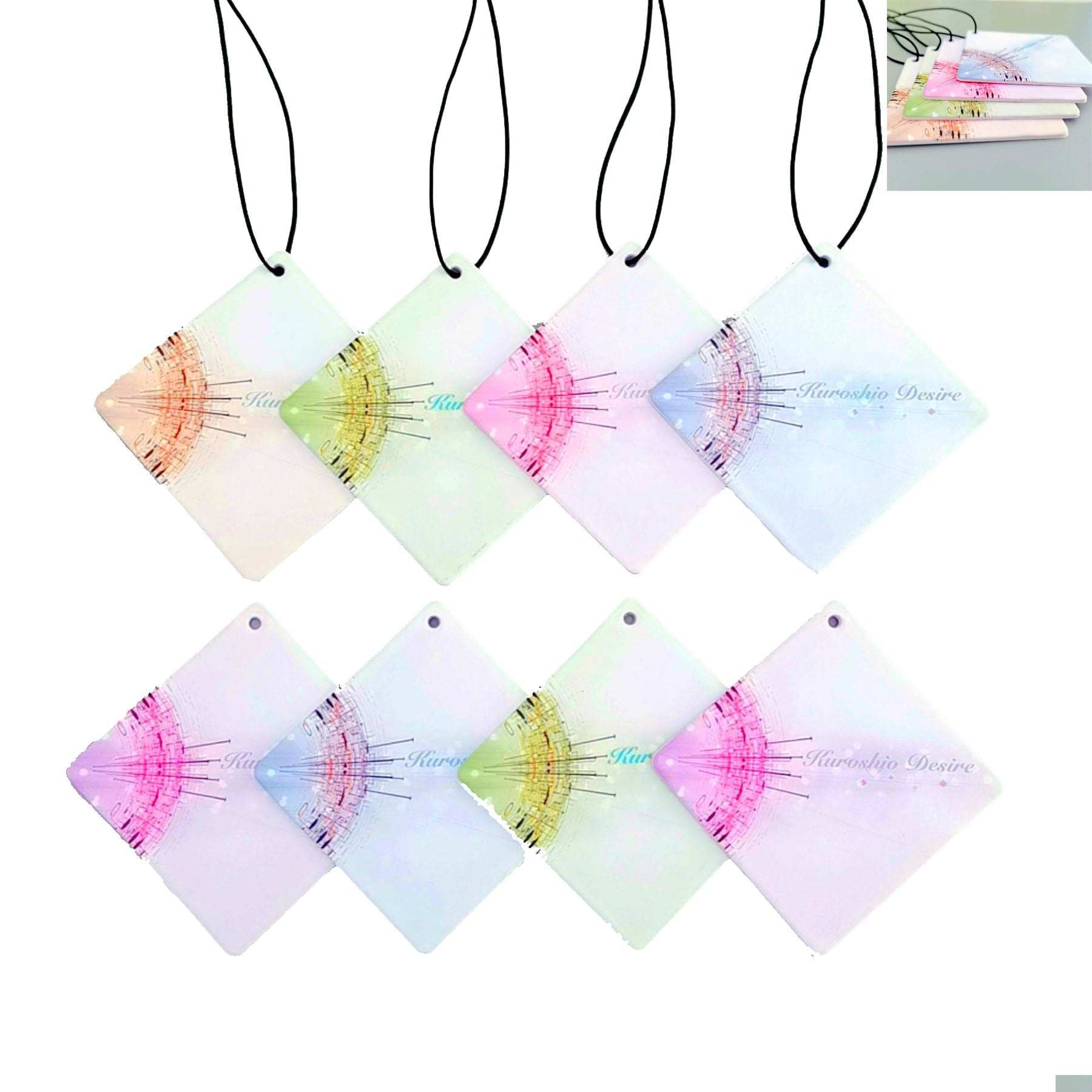 Diamond-shaped Car Aromatherapy Tablets