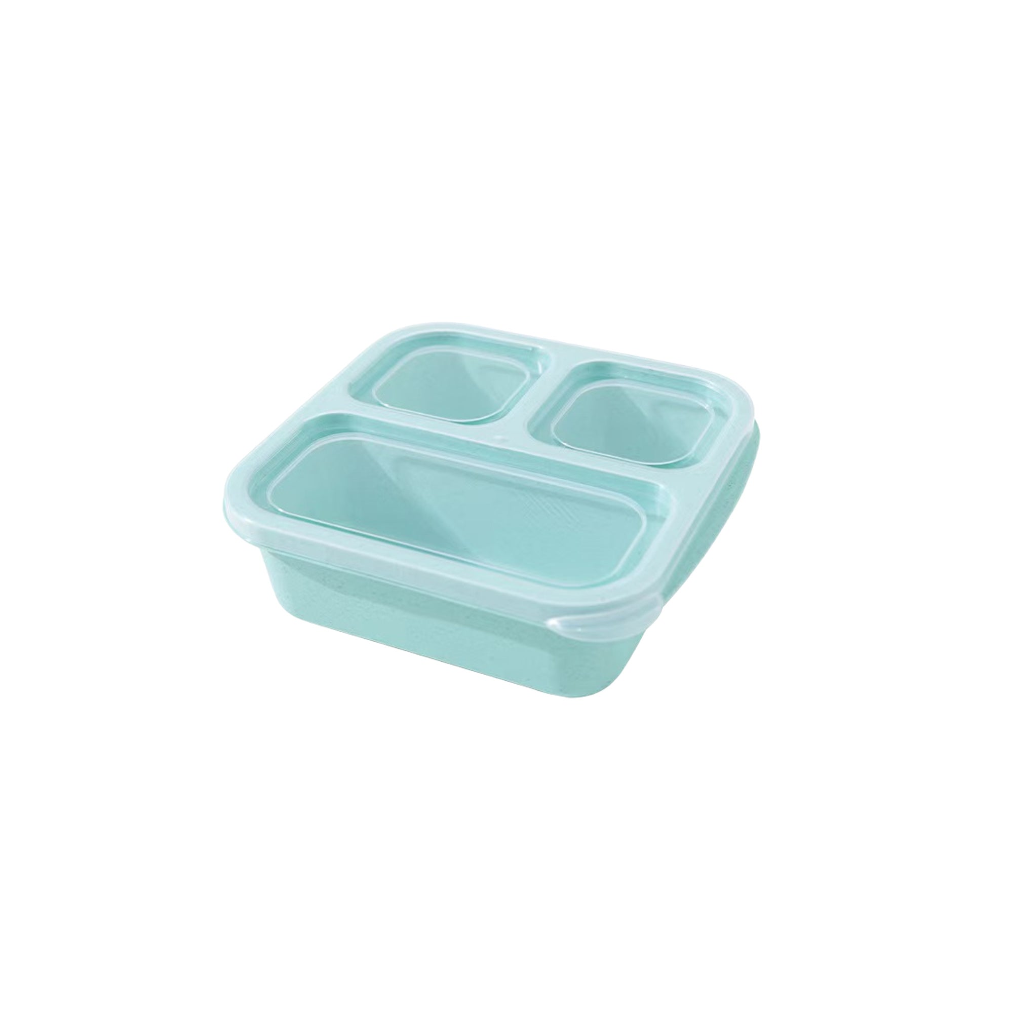 Wheat Straw Bento Box-3-Compartment Portable Container
