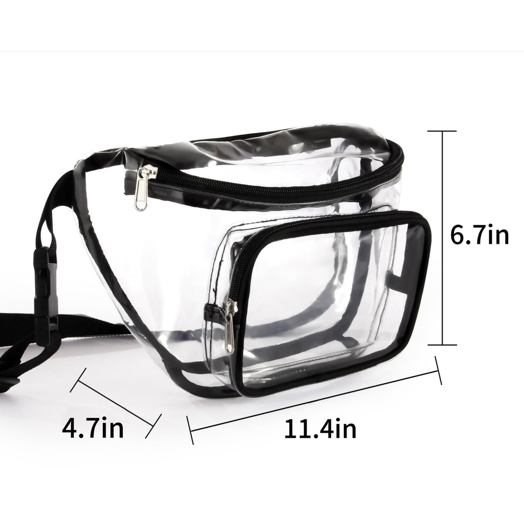 Transparent PVC Waist Bag
