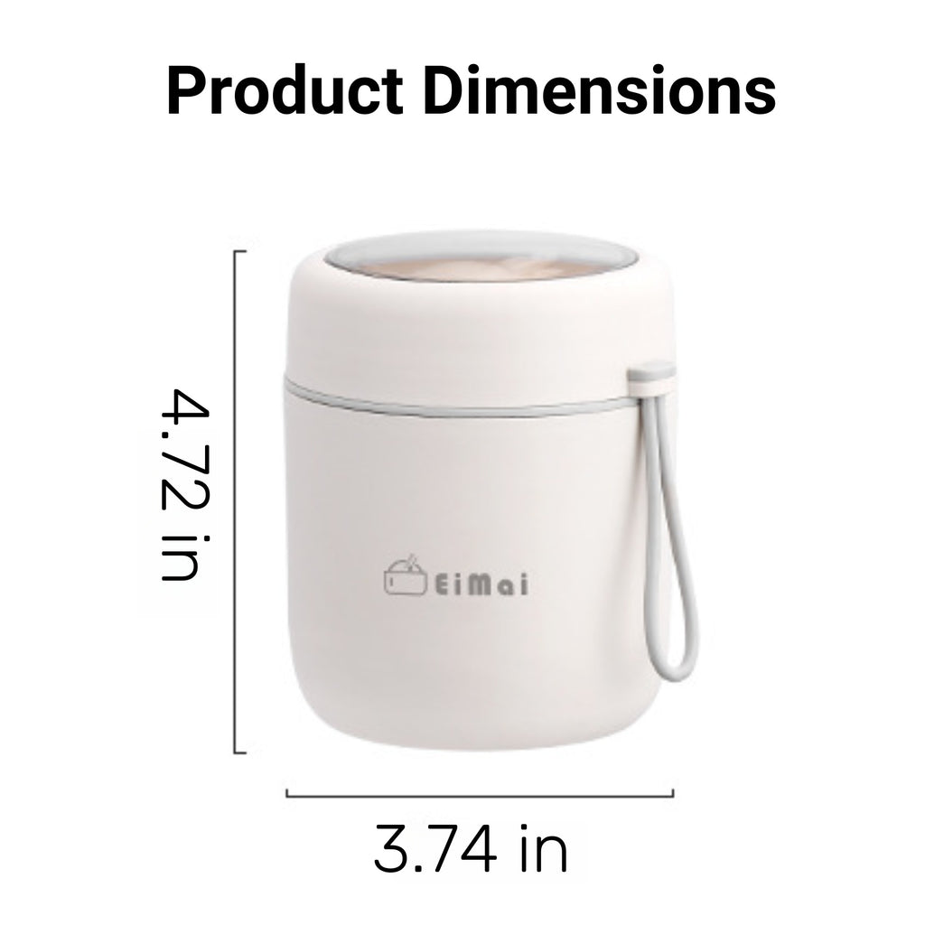 Insulated Cup With A Spoon