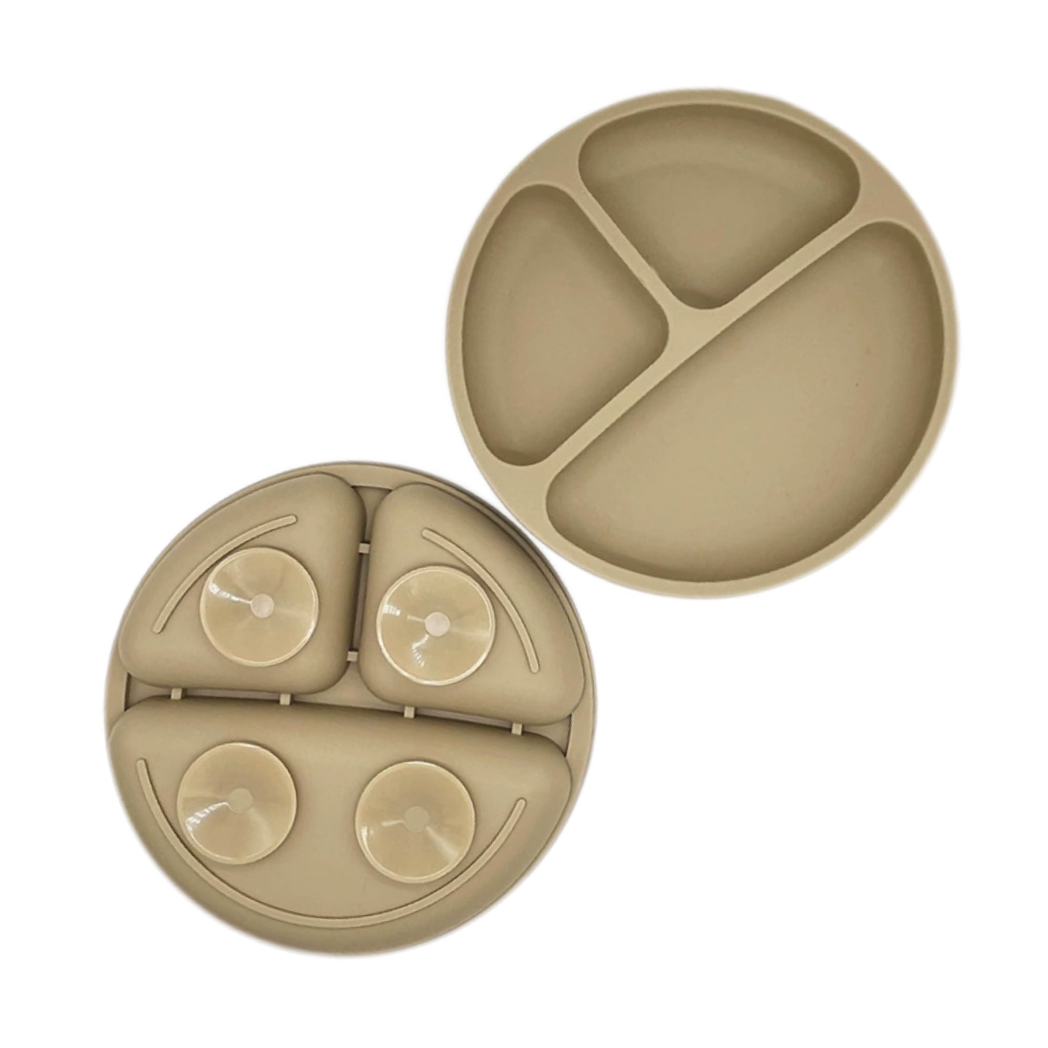 Baby's Silicone Plate With Suction