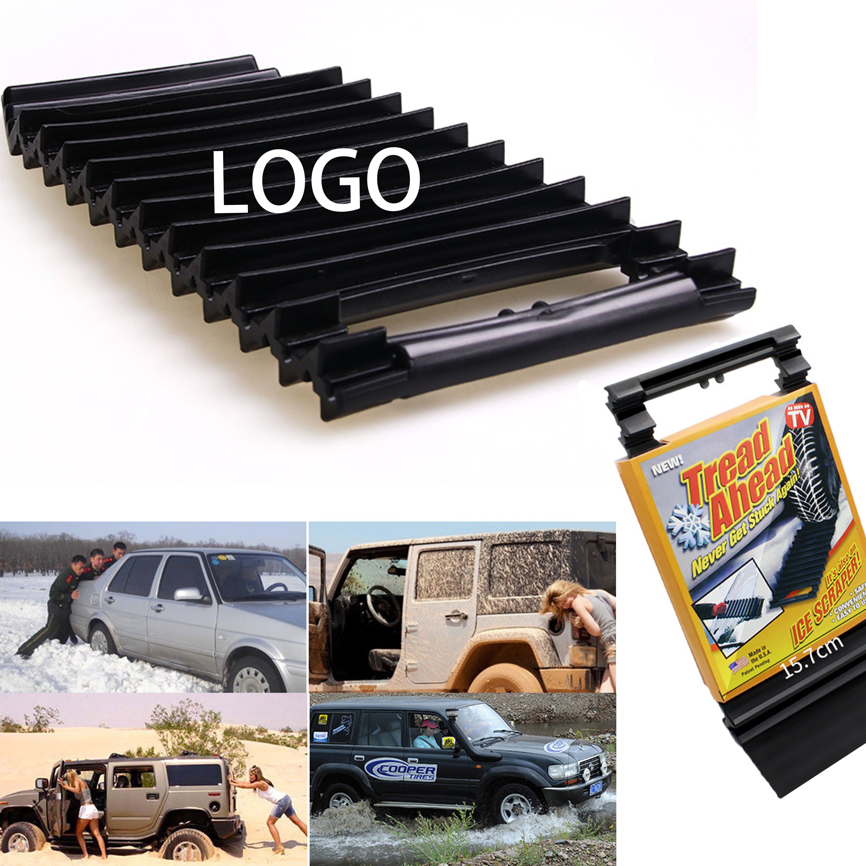Car Self-Help Extrication Tires Anti-Skid Pads