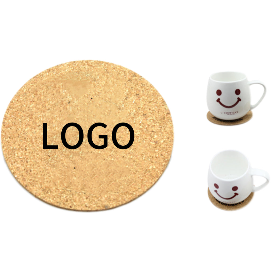 Round Cork Coaster