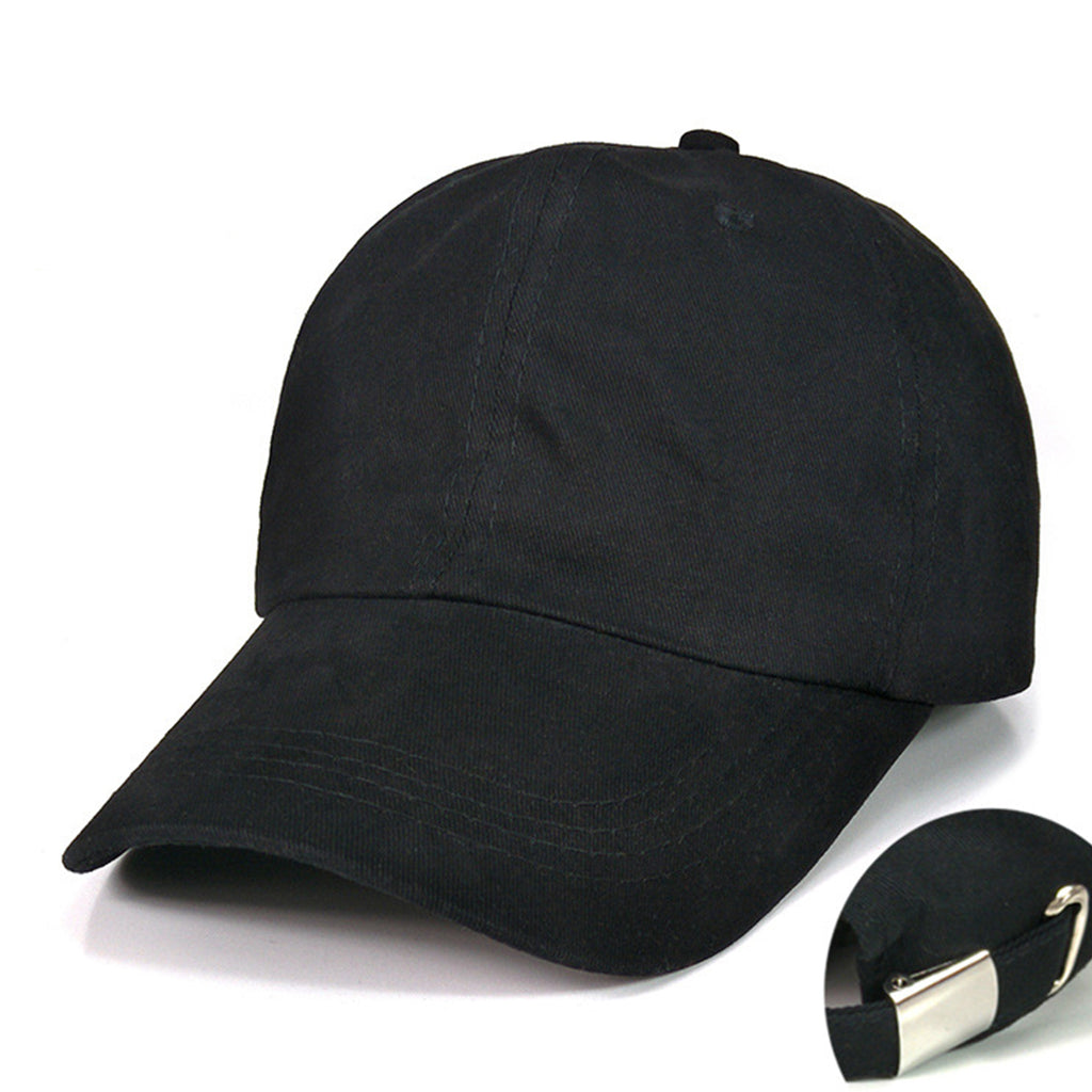 Soft Top Unlined Cotton Baseball Cap