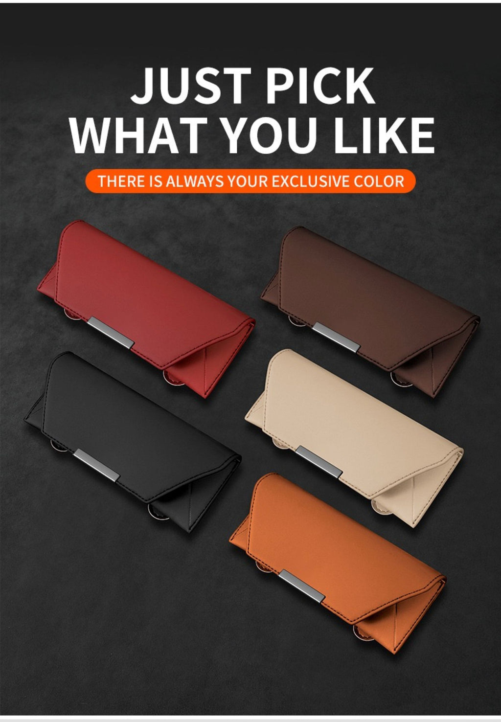 Car Storage Glasses Case