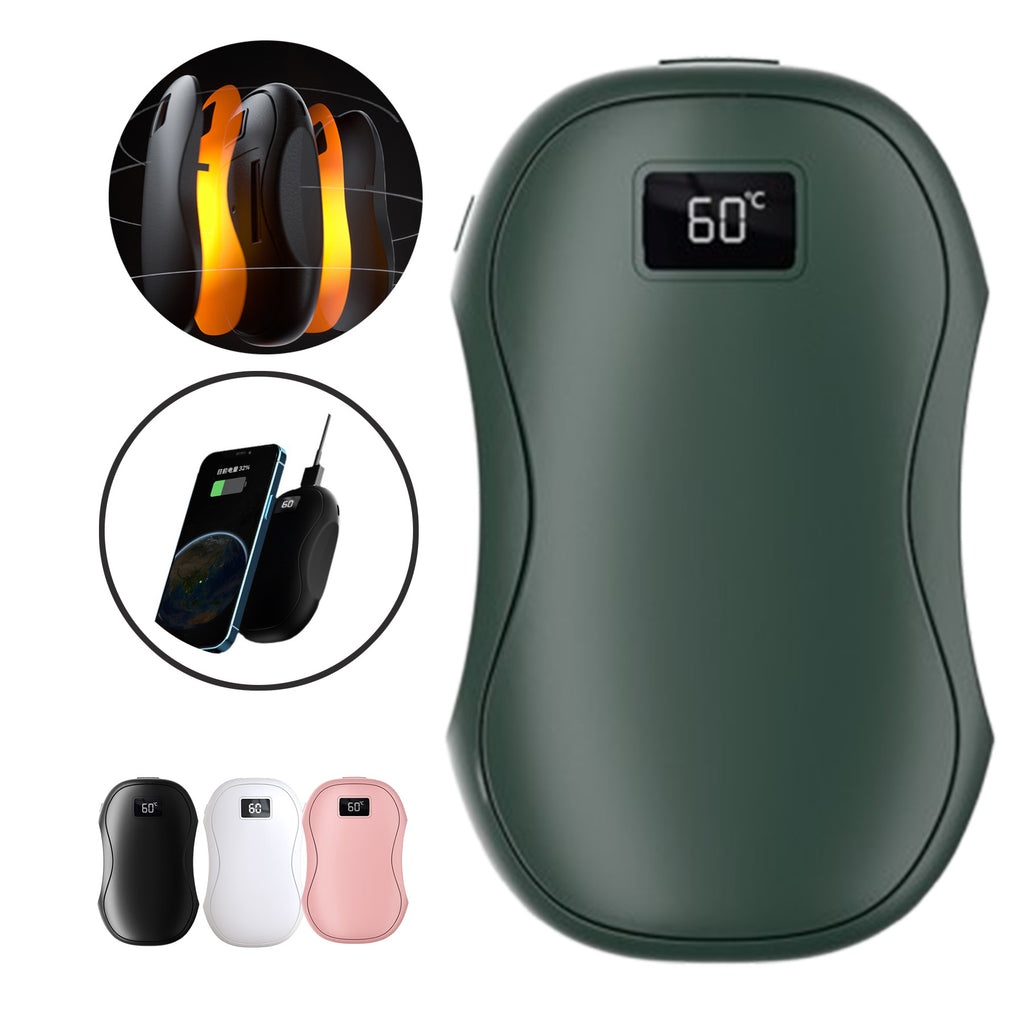 Portable Digital Display Warm Hand Treasure