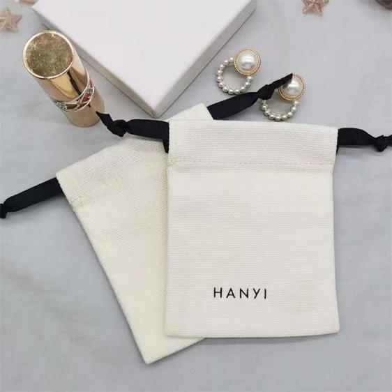 Professional Export Drawstring Cotton Bag Colorful Custom Logo Multifunction Jewelry Pouches