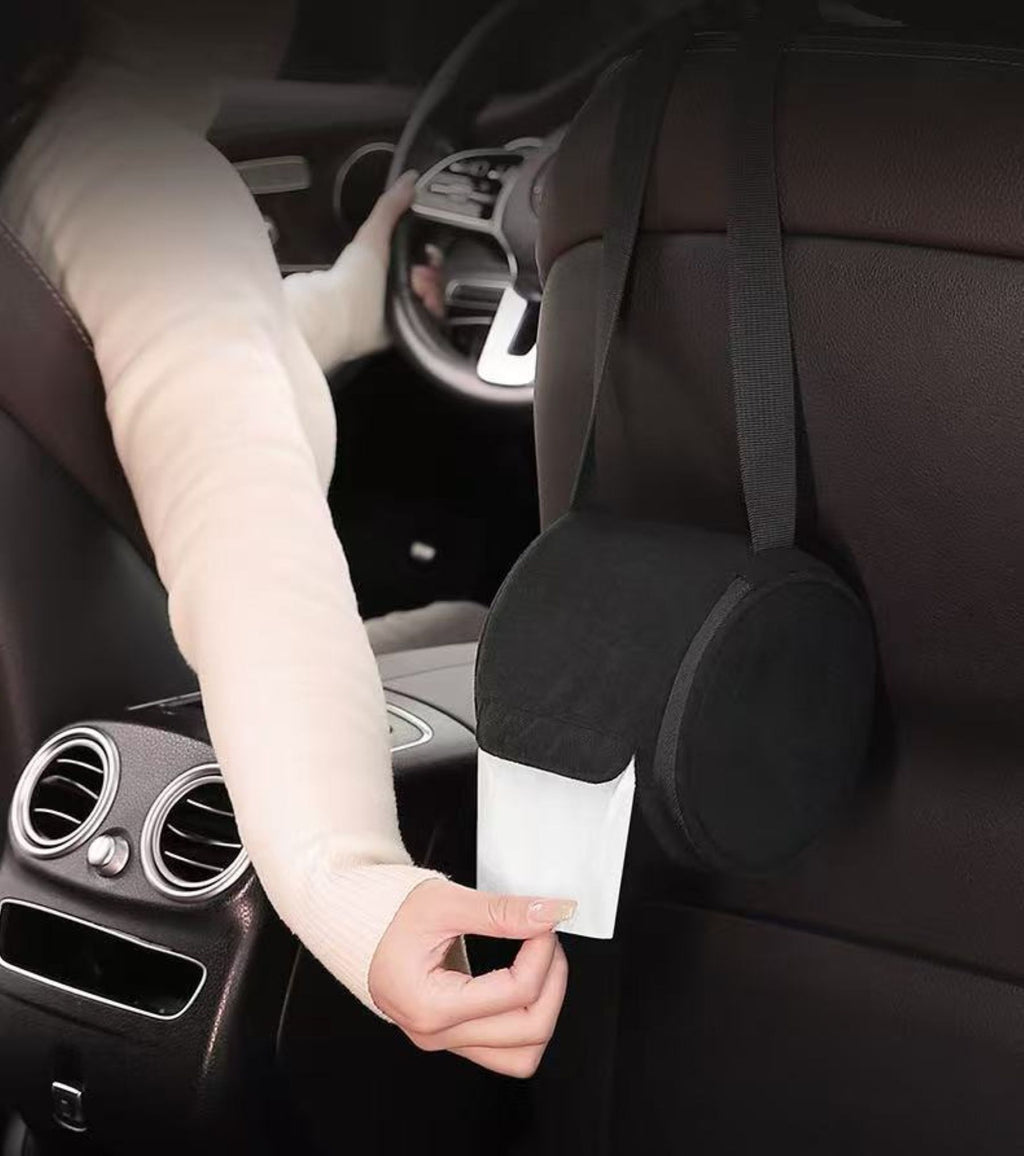 Car-mounted Portable Tissue Box
