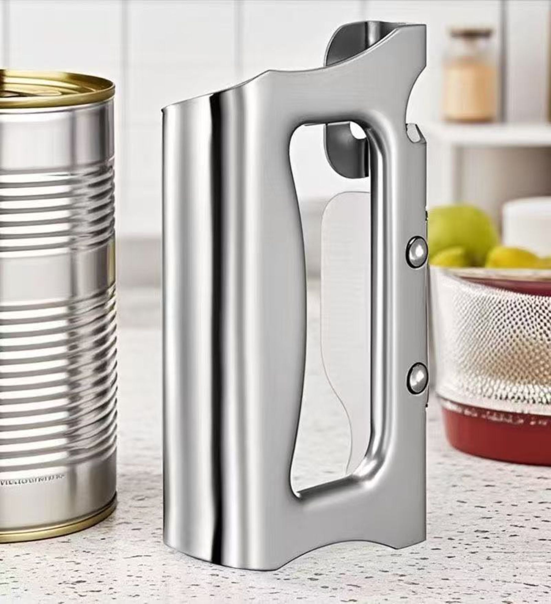 Stainless Steel Multi-Functional Can Opener