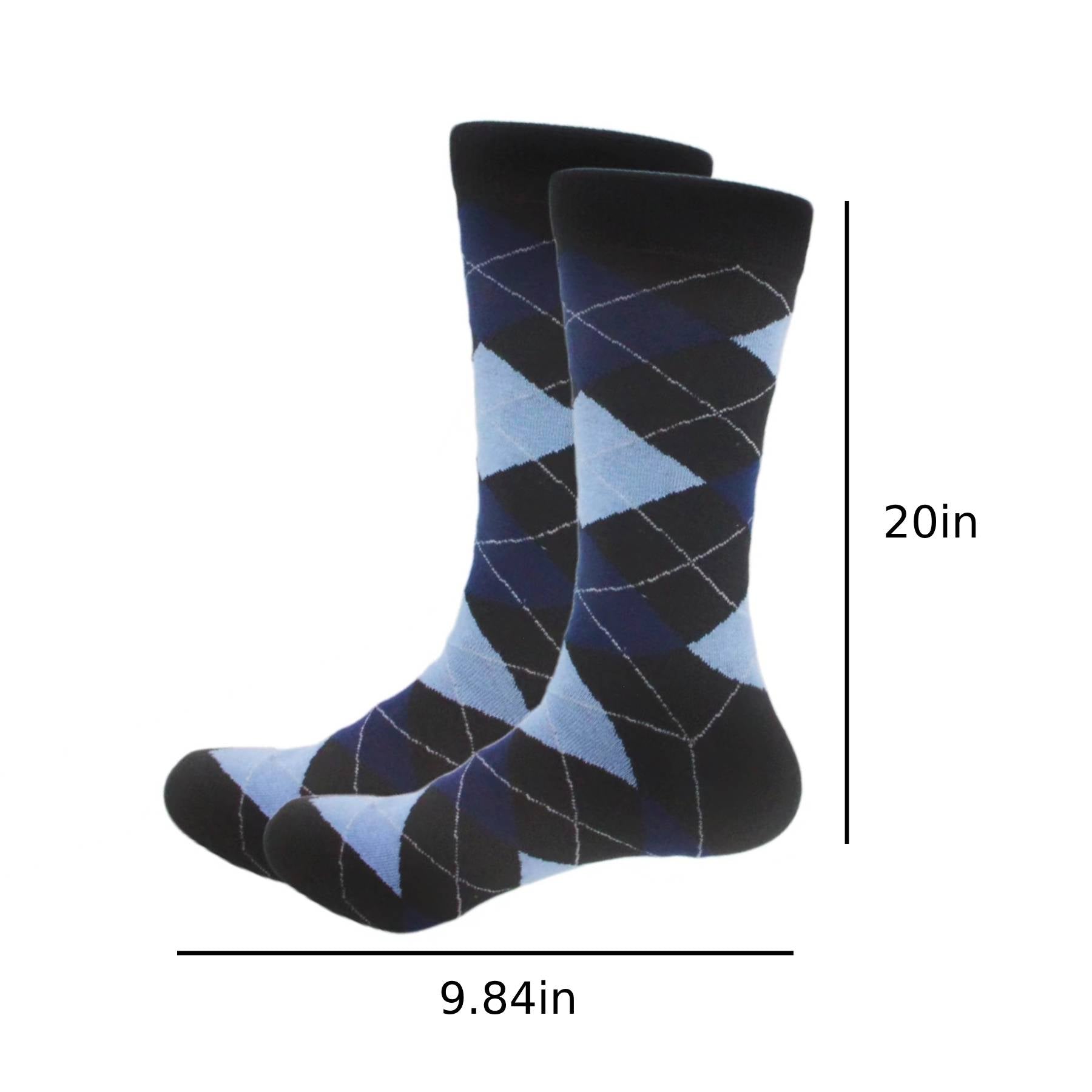 Premium Argyle Cotton Socks