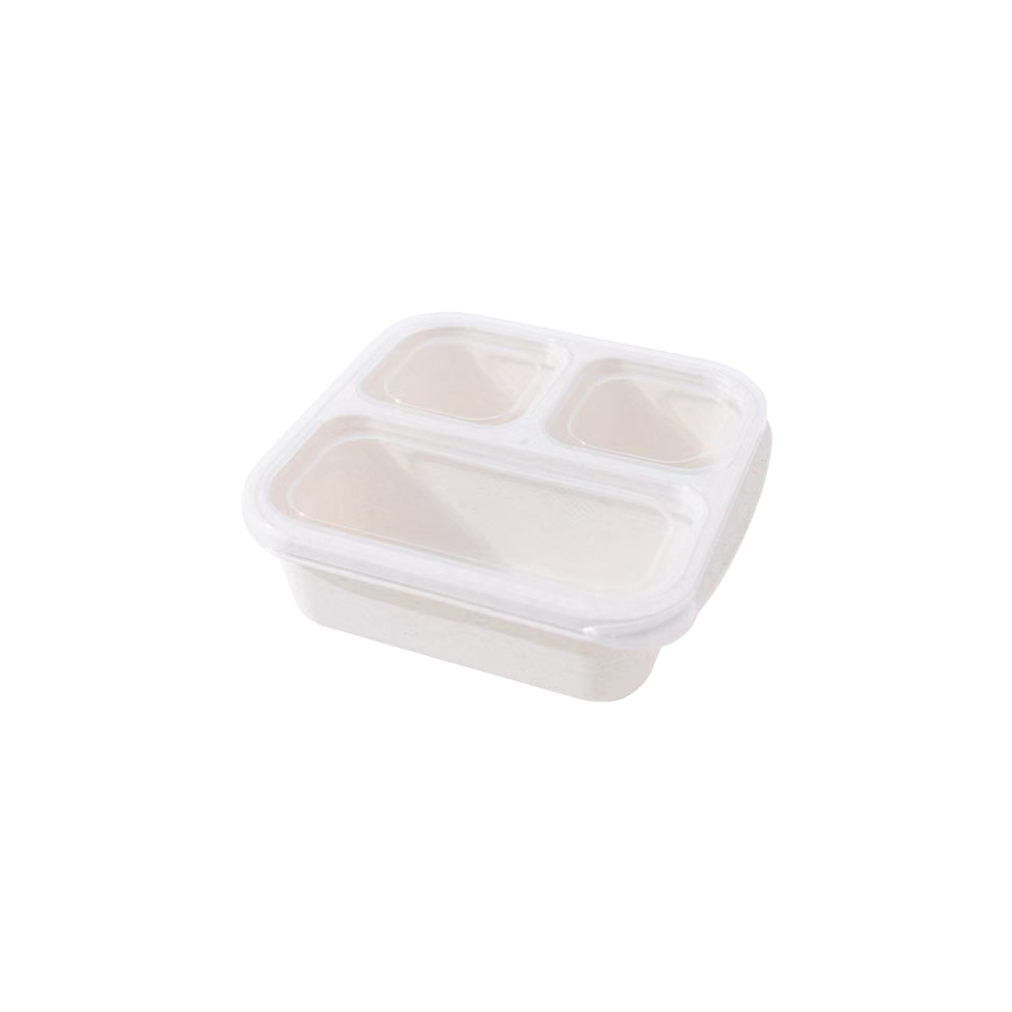 Wheat Straw Bento Box-3-Compartment Portable Container