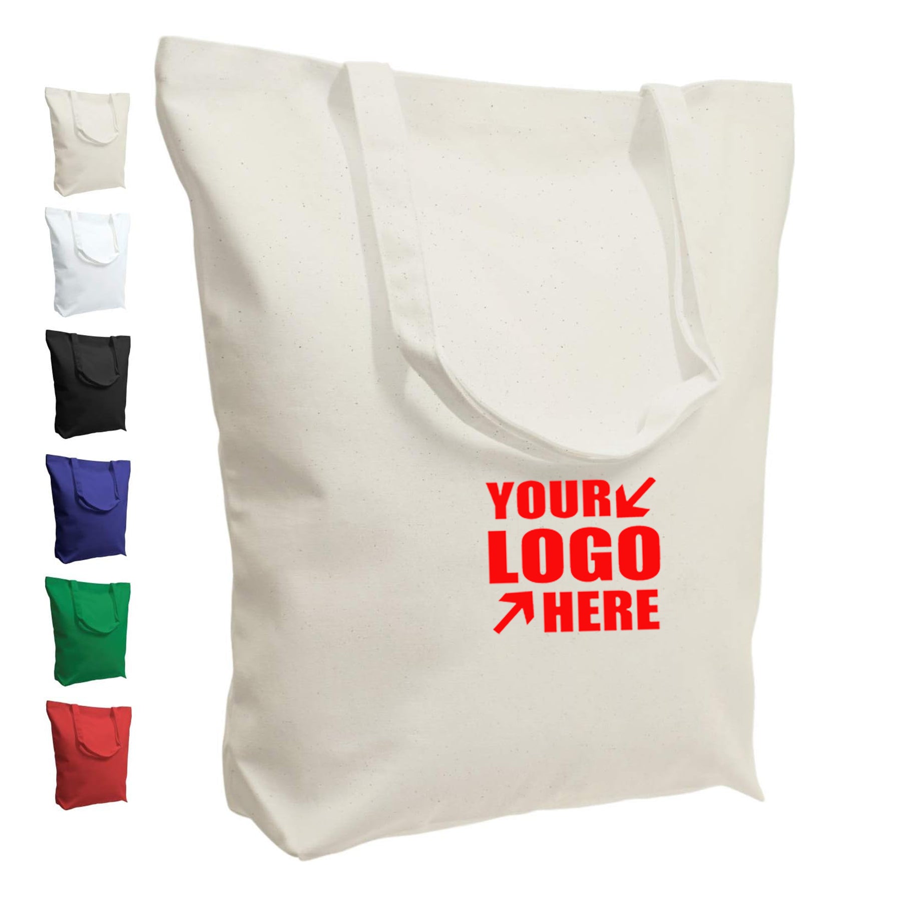 Custom Cotton Grocery Tote Bag
