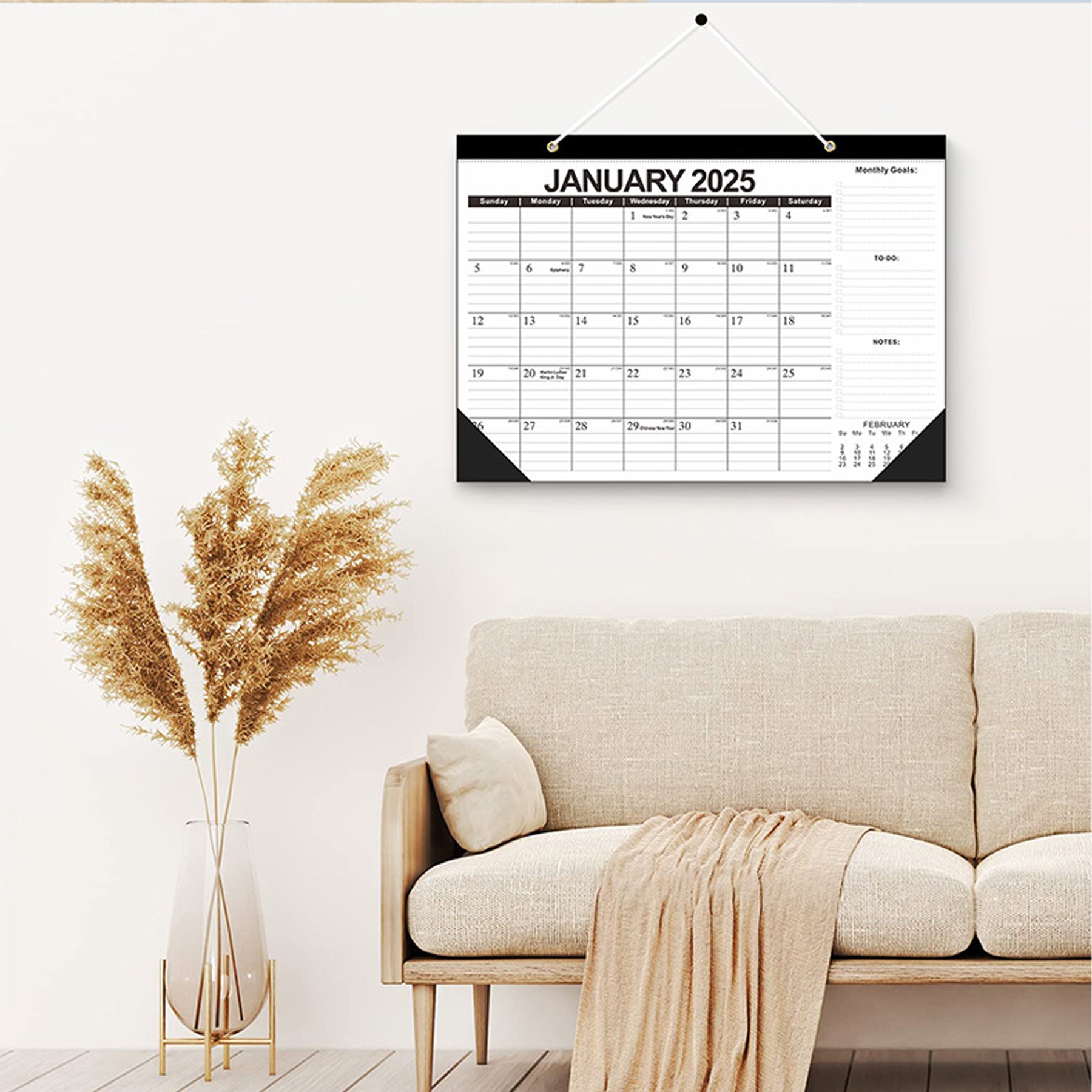 18-Month Countdown Desk Calendar