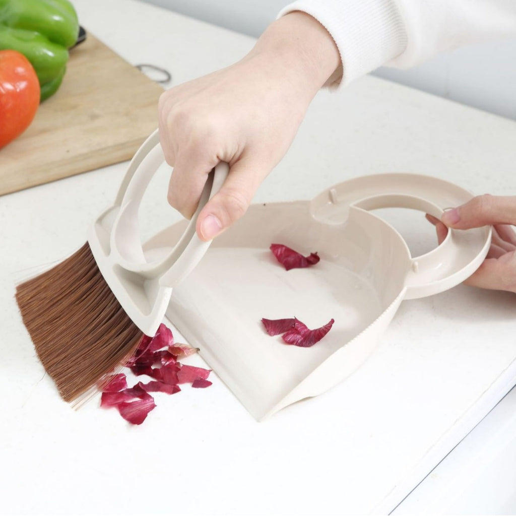 Home Desktop Cleaning Broom Dustpan Set