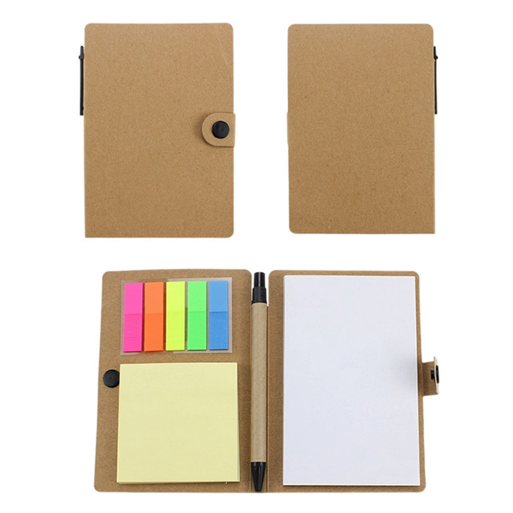 Notebooks W/Sticky Notes Flags And Pen