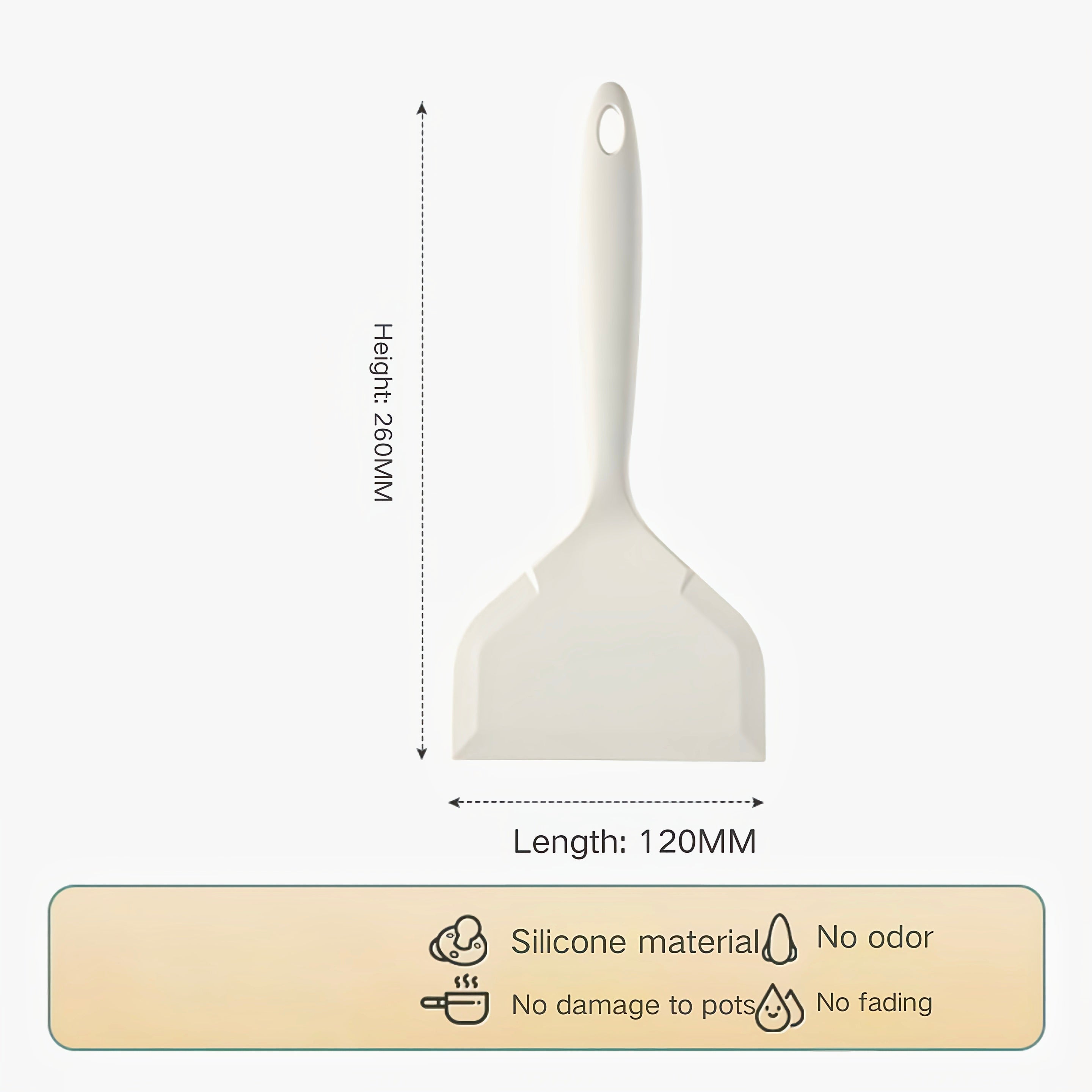 Non-Stick Silicone Turner
