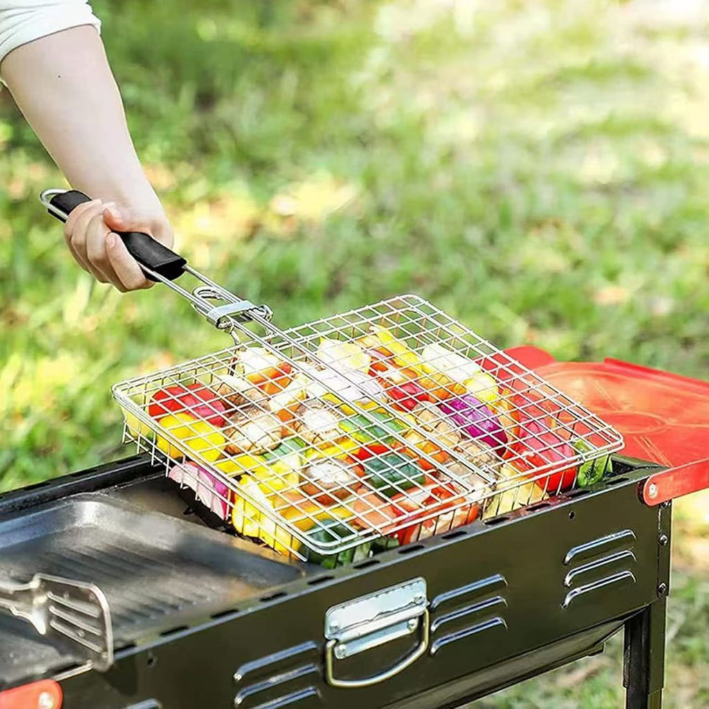 Stainless Steel Outdoor Barbecue Holder