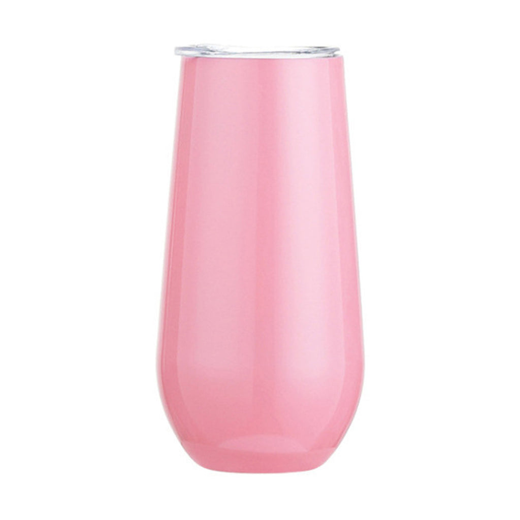 6 Oz Insulated Stainless Steel Tumbler W/ Lid