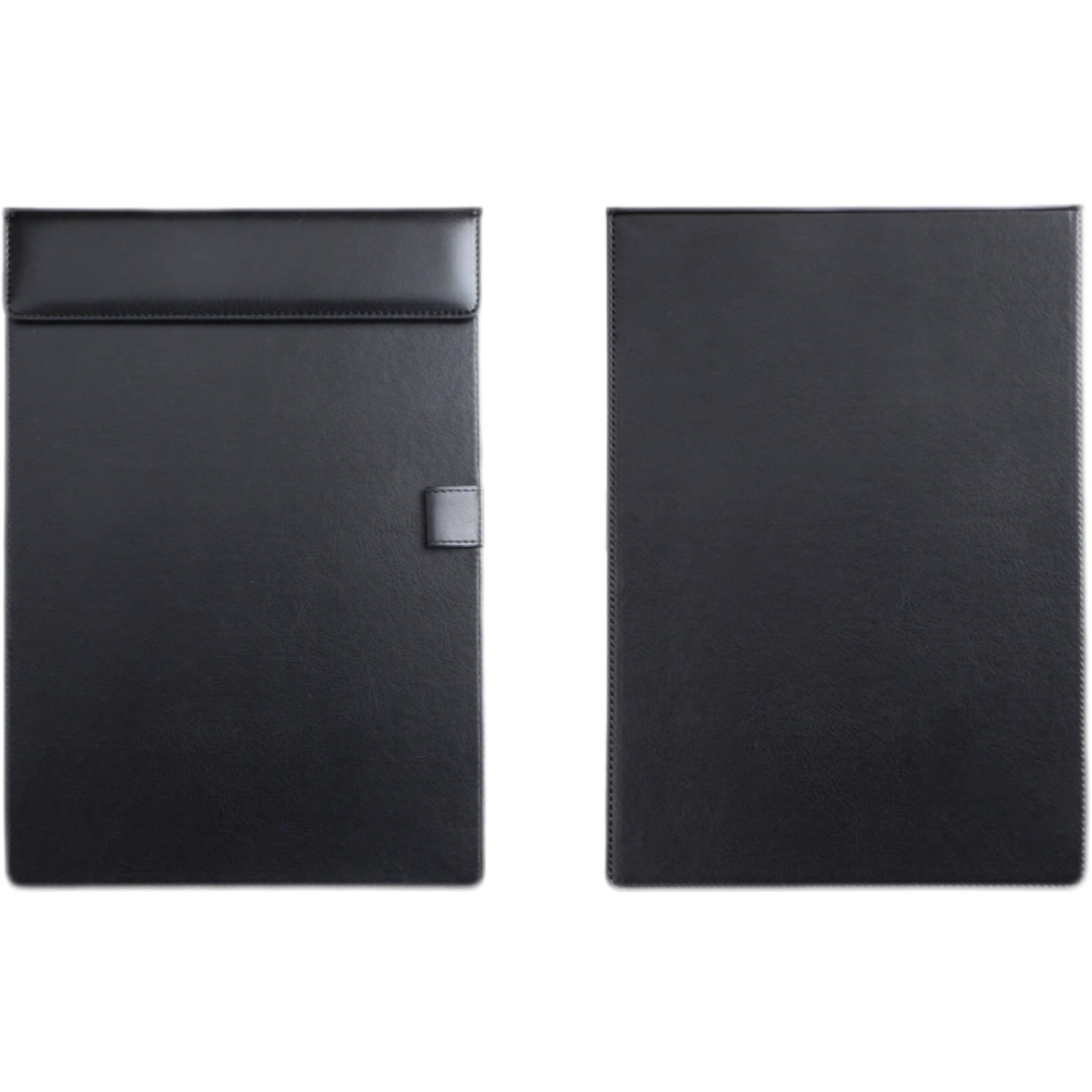 PU Leather Magnetic Clip Writing Clipboards