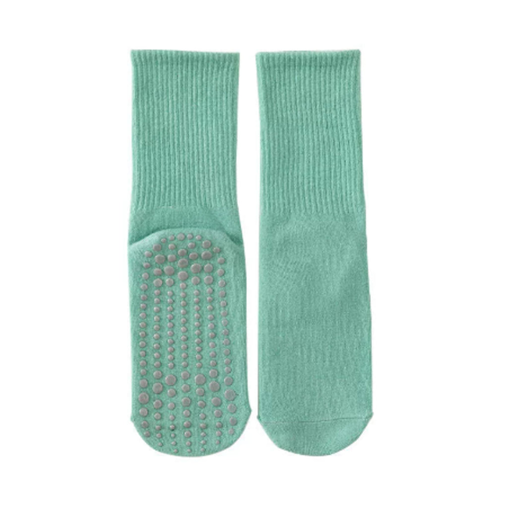 Cotton Non Slip Socks with Silicone Grips Yoga Socks