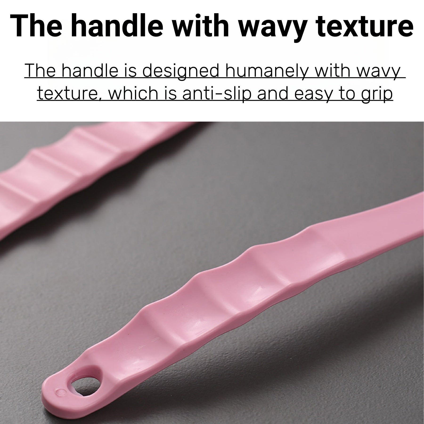 Long - Handled Soft - Bristle Bath Scrubber
