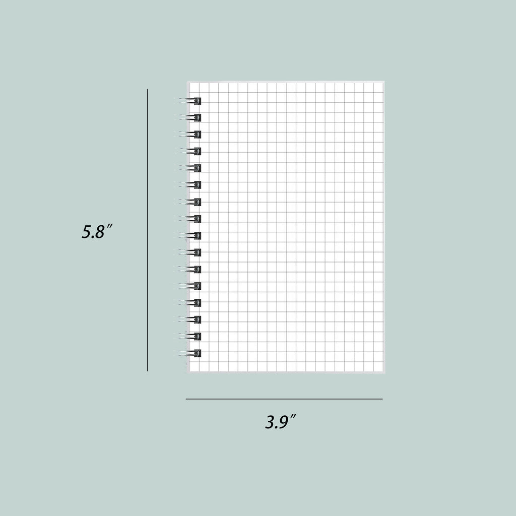 Eco Rubber Spiral Notebook