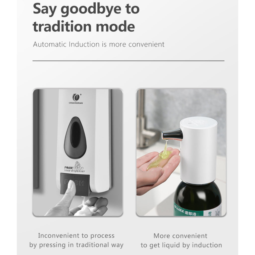 Touchless Soap Dispenser Rechargeable Universal Waterproof