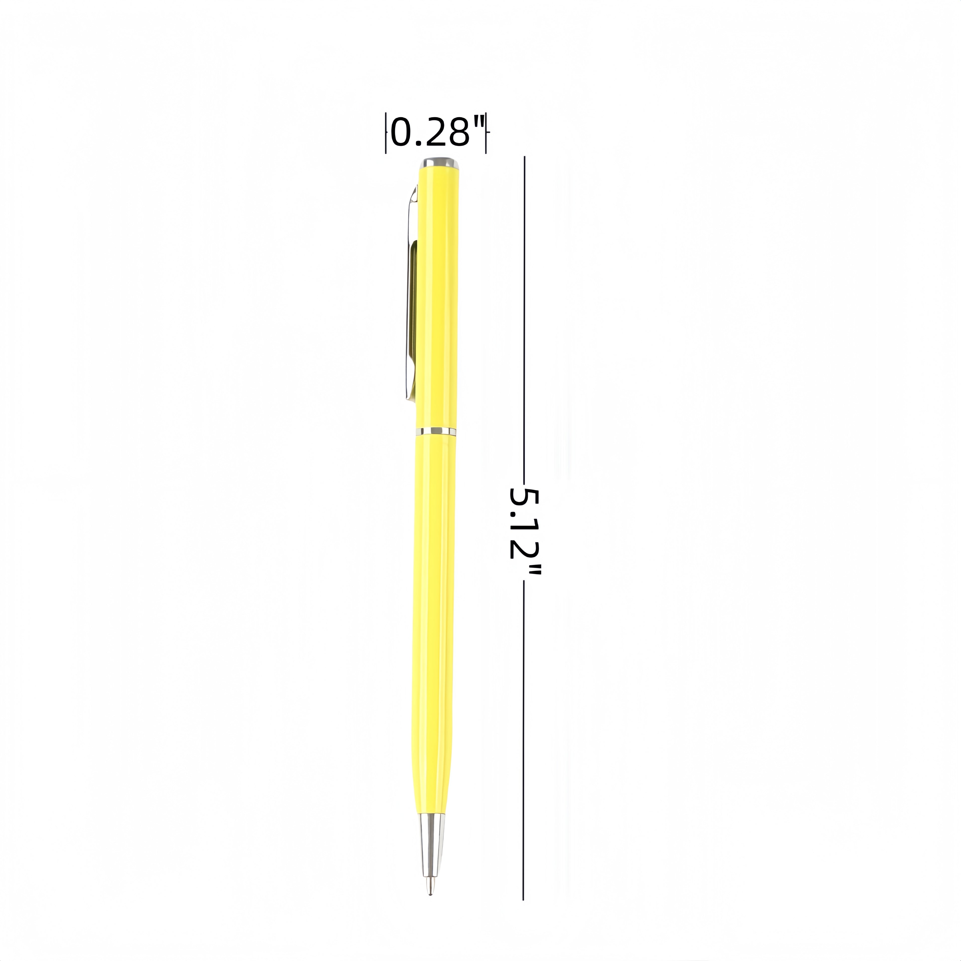 Metal Bullet Tip Smooth-Writing Versatile Ballpoint Pen