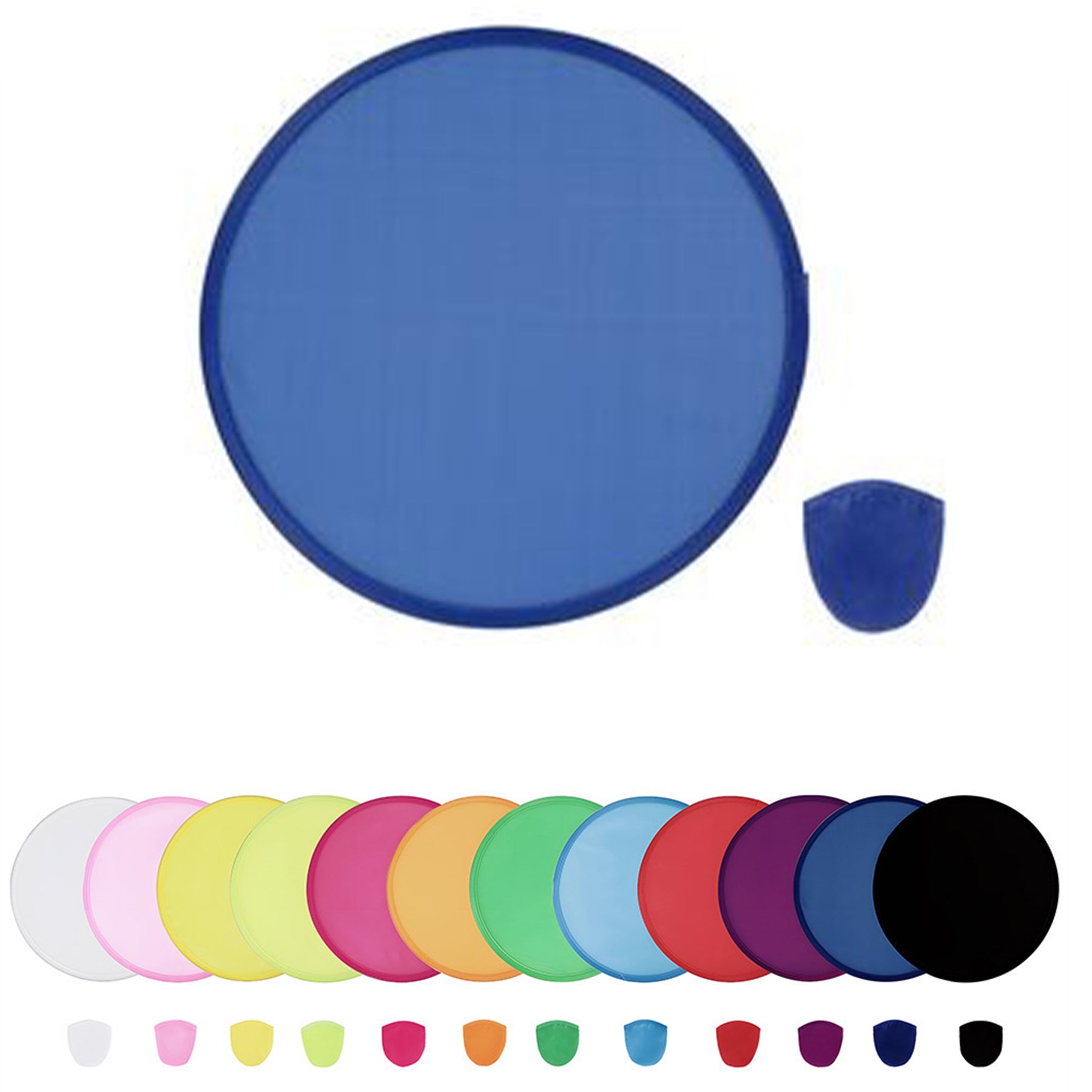 Folding Fan With Pouch