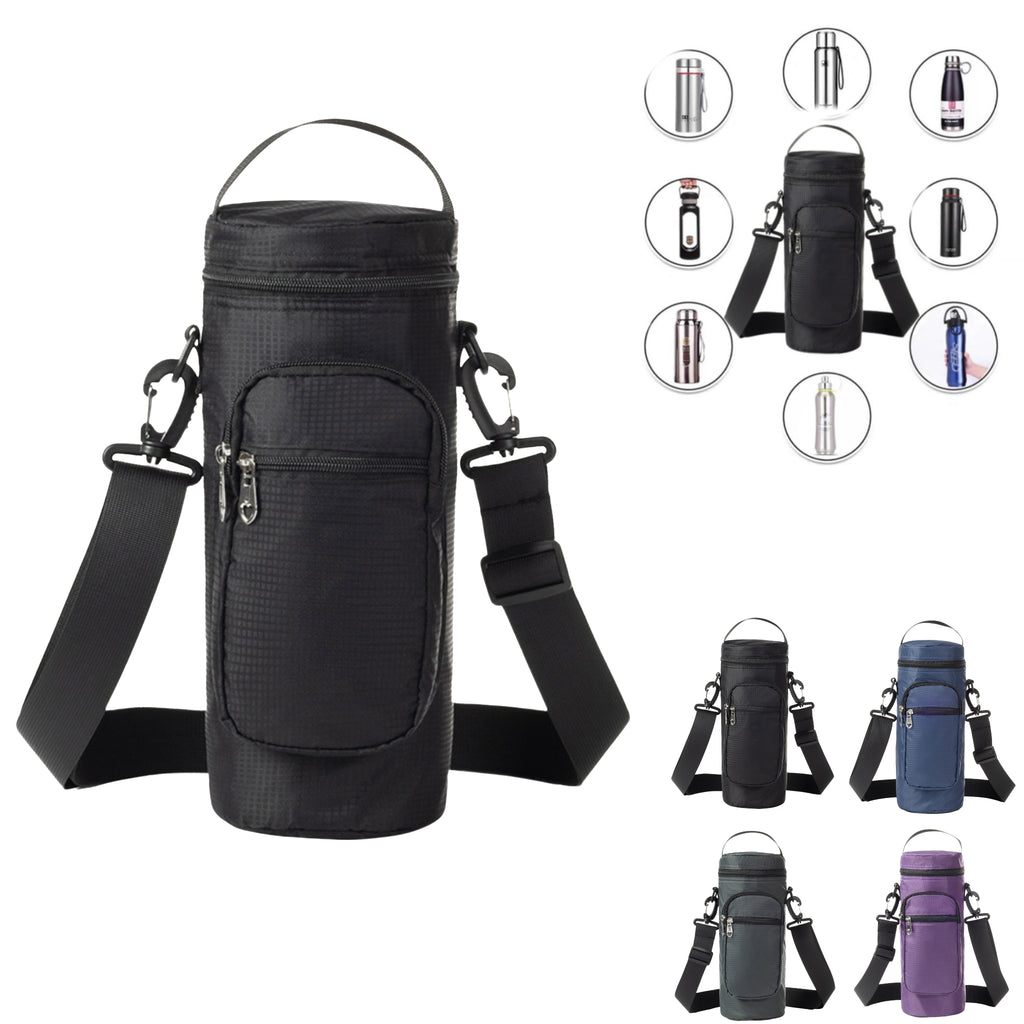 Insulated Thermal 50.7oz Water Bottle Cover Oxford Travel
