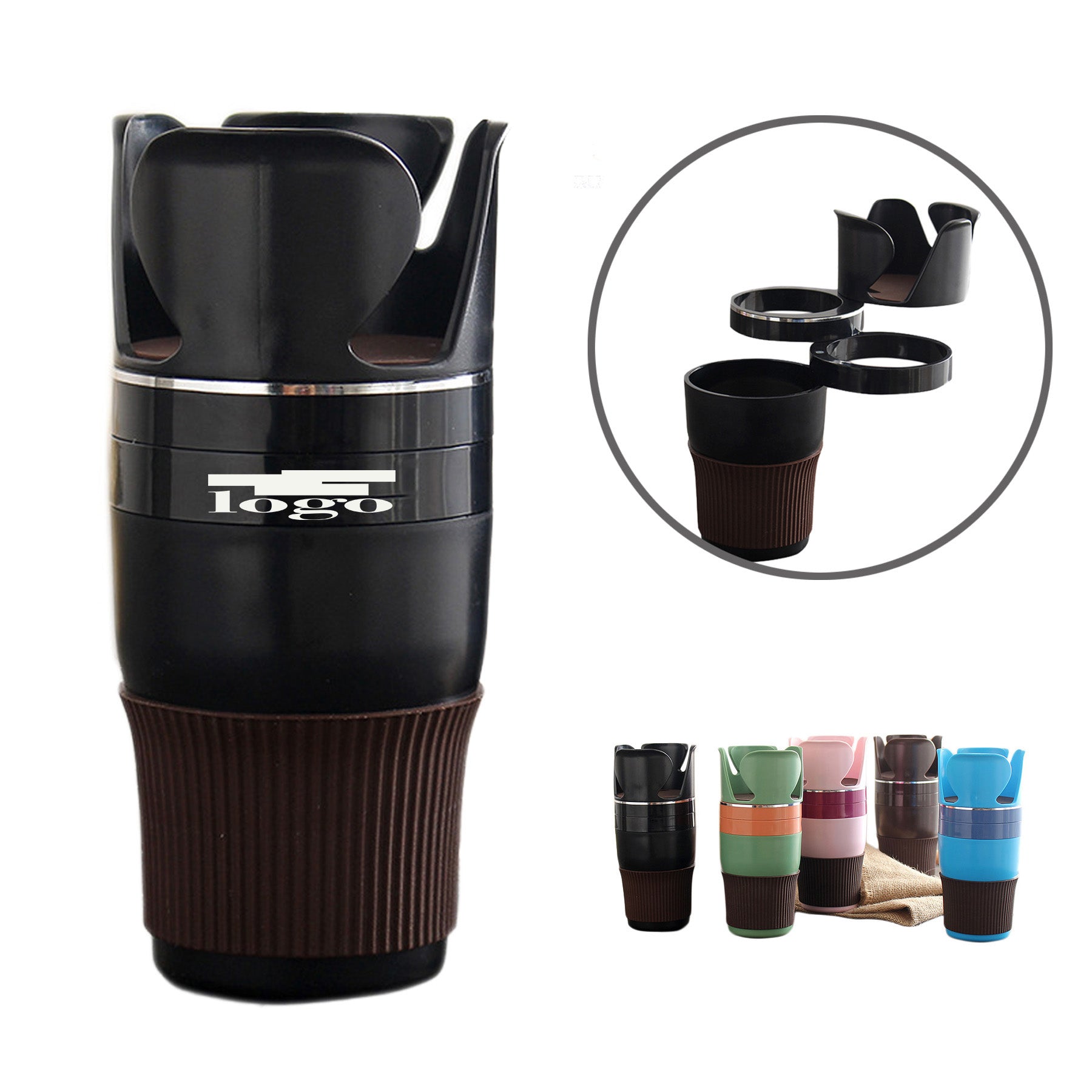 360 Rotating Car Cup Holder