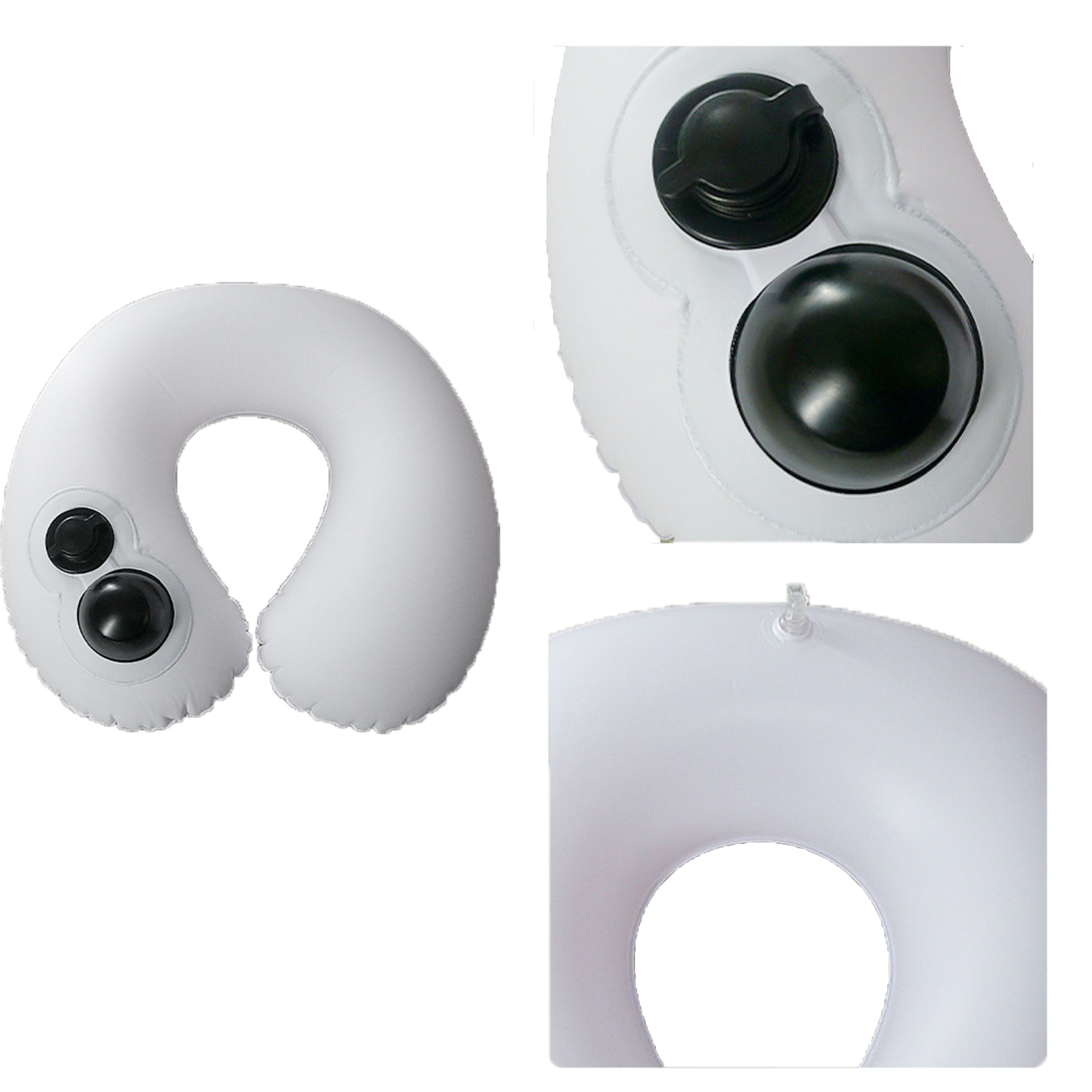 U-Shaped Portable Inflatable Neck Pillow