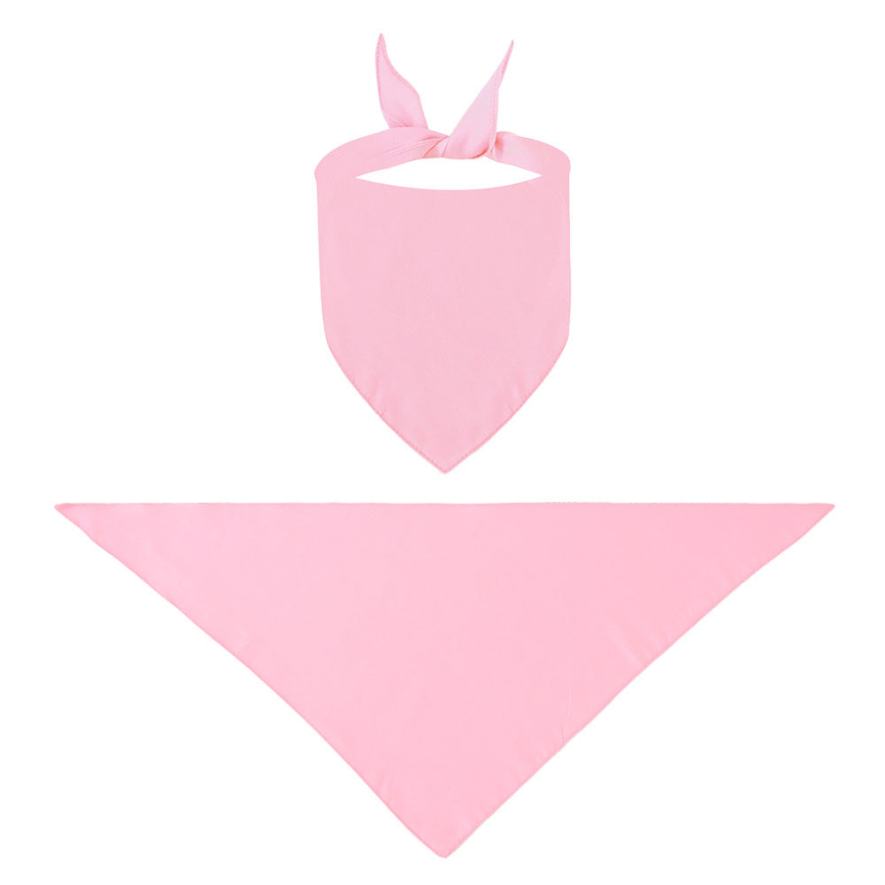 Pet Drool Towel Triangle Scarf