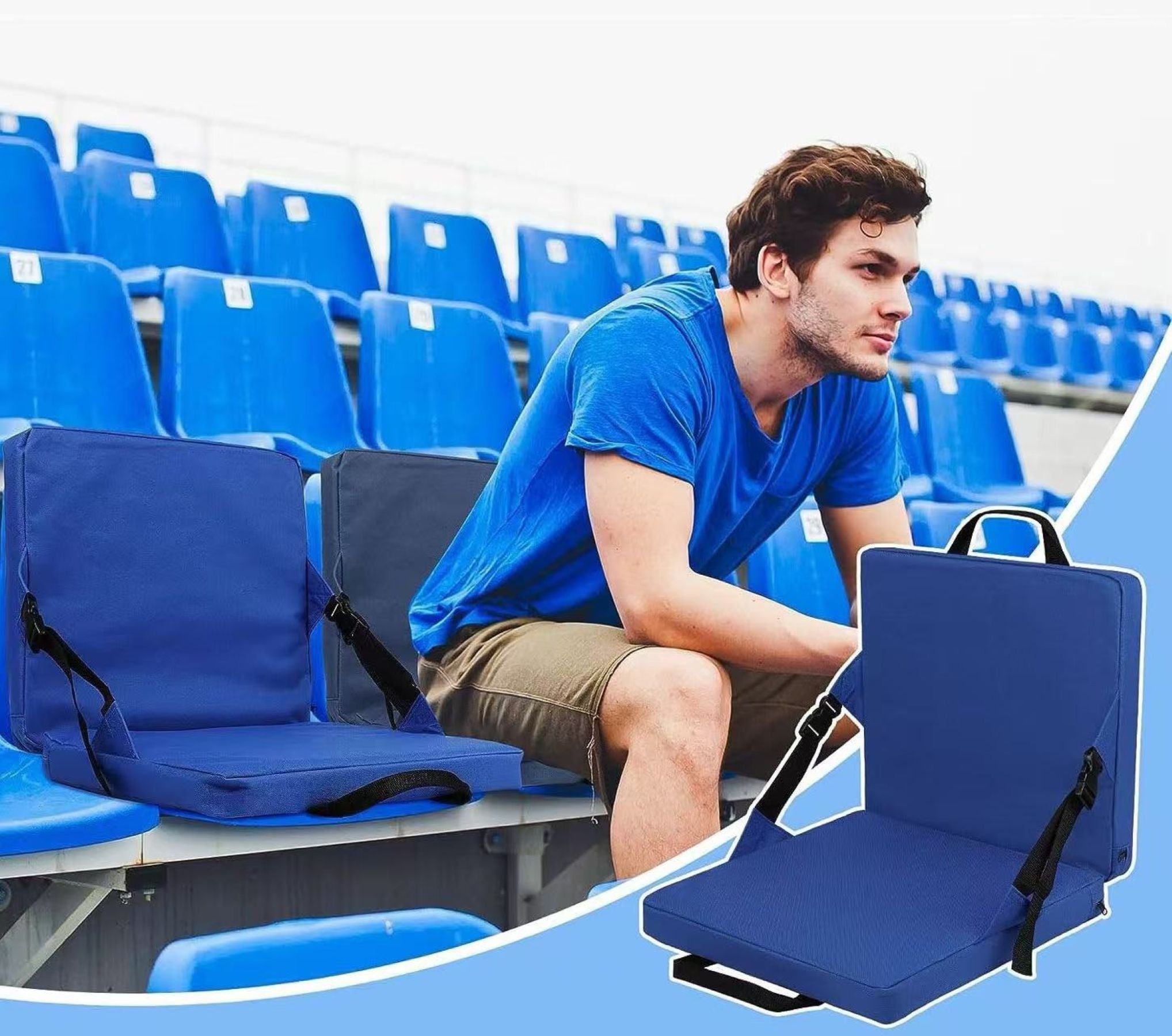 Portable Folding Seat Cushion